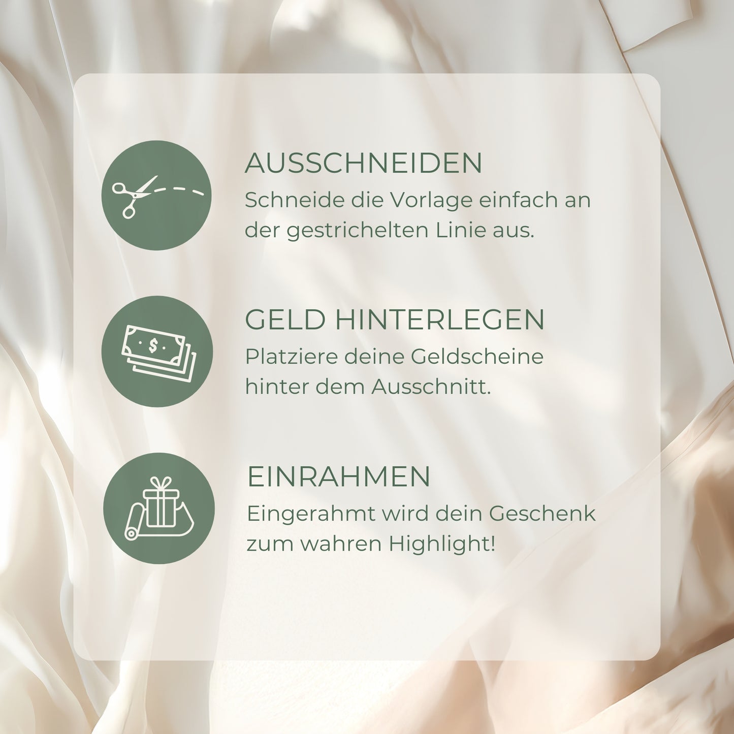 Geldgeschenk · Geburtstag · Reise- & Wandergutschein (mit Wunschzahl)