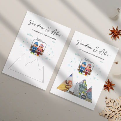 Money Gift · Winter & Christmas · For your next ski vacation