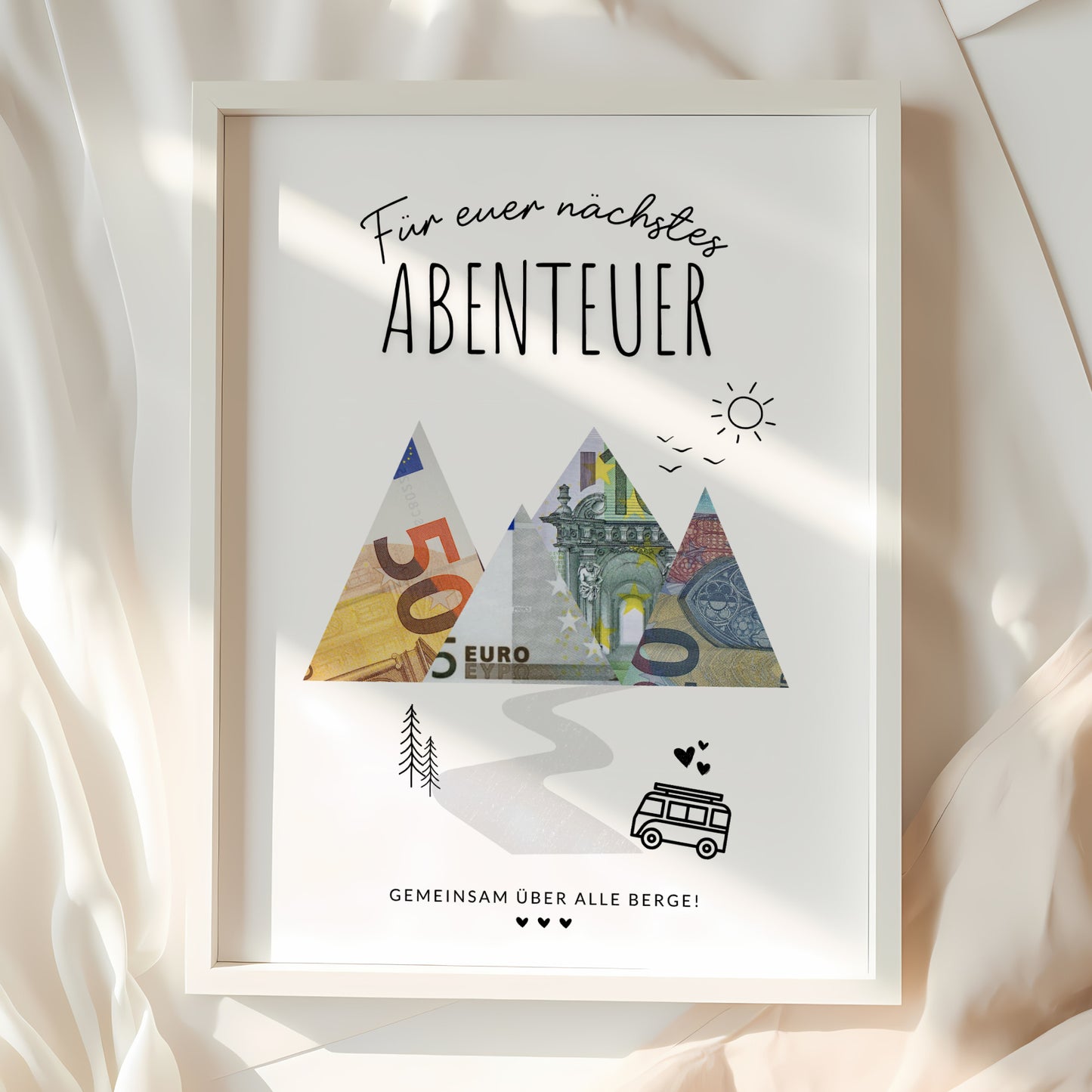 Geldgeschenk · Reise & Abenteuer · Für euer nächstes Abenteuer