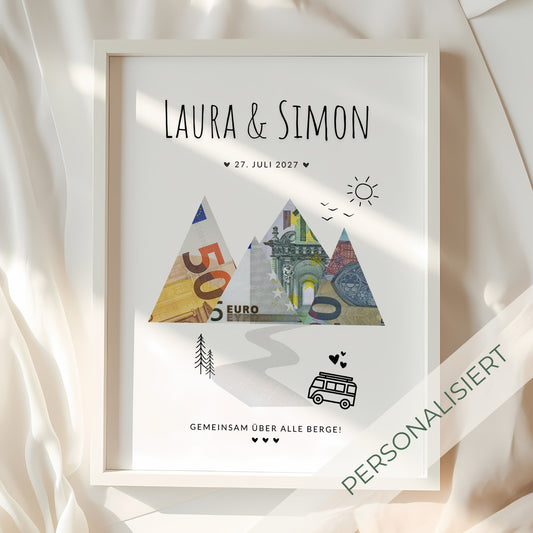 Monetary Gift · Wedding · Hiking Trail Happiness & Love