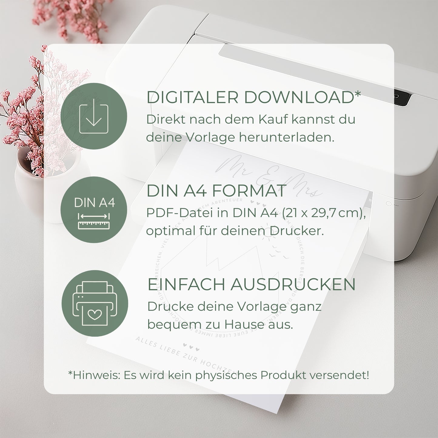Geldgeschenk · Hochzeit · Mr & Mrs