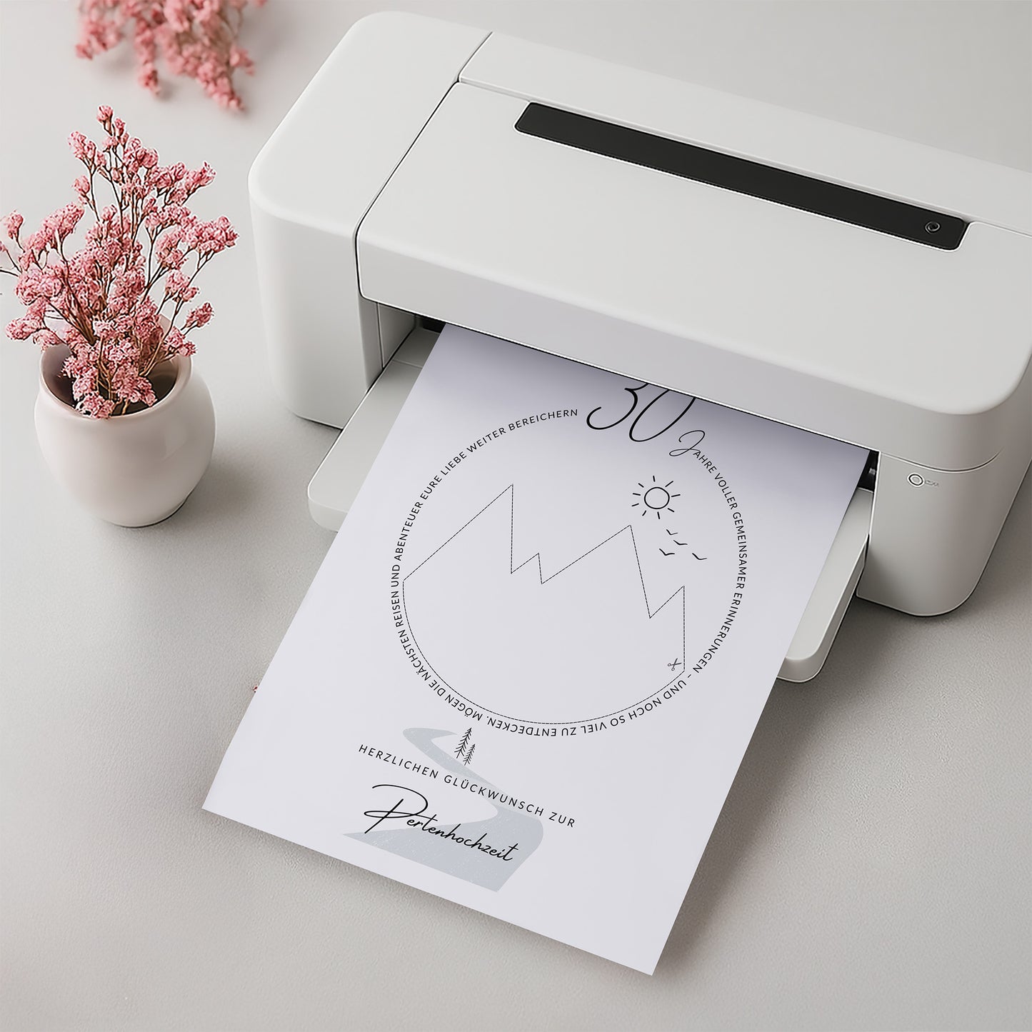 Geldgeschenk · Hochzeitsjubiläum · 30 Jahre Perlenhochzeit