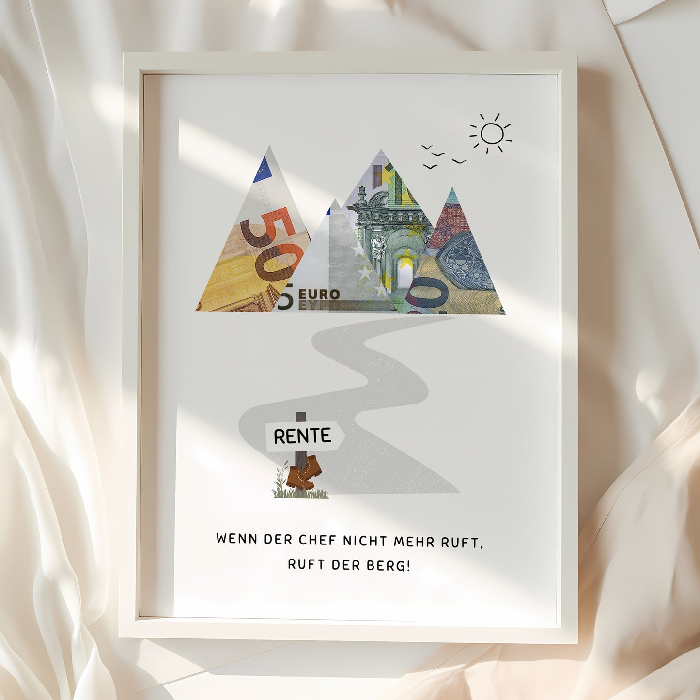 Geldgeschenk · Rente & Ruhestand · Spruch zum Renteneintritt
