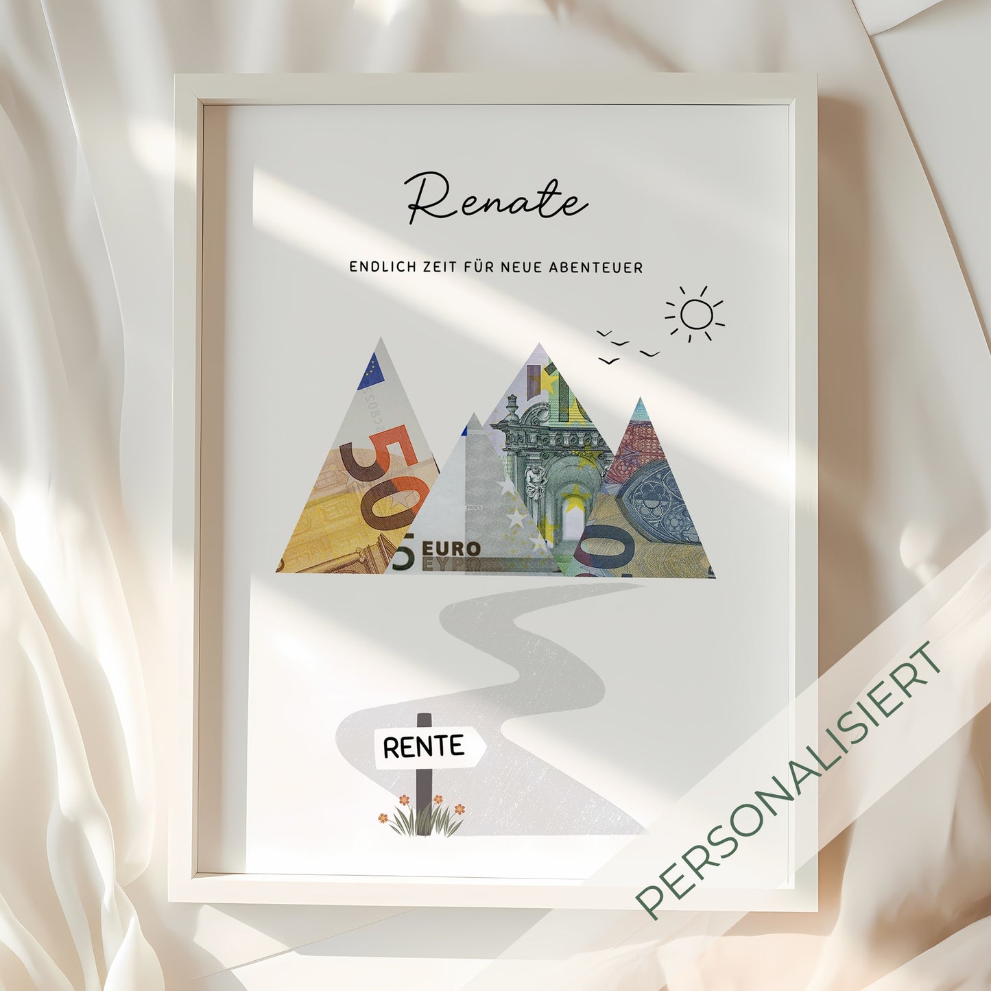 Geldgeschenk · Rente & Ruhestand · Endlich Zeit für neue Abenteuer