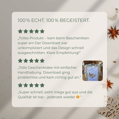 Geldgeschenk · Winter & Weihnachten · Ski · Ab auf die Piste